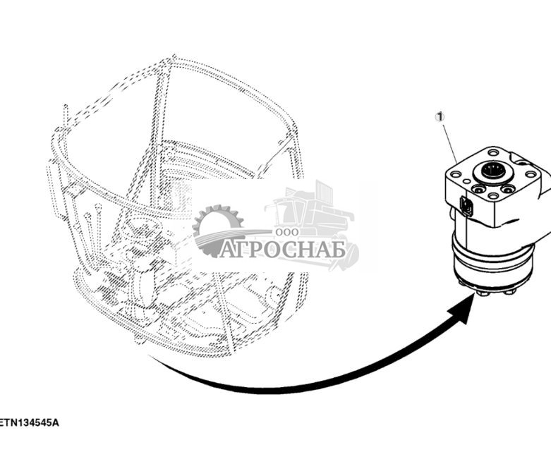 Клапан рулевого управления, без AutoTrac™ - ST832768 478.jpg